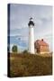 Michigan, Pictured Rocks National Lakeshore, Au Sable Point Lighthouse-Jamie & Judy Wild-Stretched Canvas