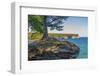 Michigan, Pictured Rocks National Lakeshore, Chapel Rock-Jamie & Judy Wild-Framed Photographic Print