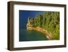 Michigan, Pictured Rocks National Lakeshore, Miners Castle-Jamie & Judy Wild-Framed Photographic Print