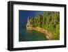 Michigan, Pictured Rocks National Lakeshore, Miners Castle-Jamie & Judy Wild-Framed Photographic Print