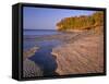 Michigan, Pictured Rocks National Lakeshore-John Barger-Framed Stretched Canvas