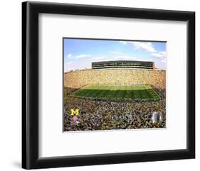 Michigan Stadium University of Michigan Wolverines 2009-null-Framed Photographic Print