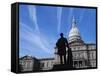 Michigan State Capitol, Lansing, Michigan, USA-Michael Snell-Framed Stretched Canvas