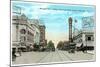 Michigan Street, South Bend, Indiana-null-Mounted Art Print