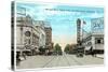 Michigan Street, South Bend, Indiana-null-Stretched Canvas