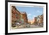 Michigan Street, South Bend, Indiana-null-Framed Art Print