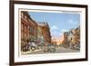 Michigan Street, South Bend, Indiana-null-Framed Premium Giclee Print