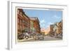 Michigan Street, South Bend, Indiana-null-Framed Art Print