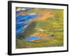 Michigan. Trees Reflect in Cascade Above Bond Falls, Ontonagon River-Julie Eggers-Framed Photographic Print