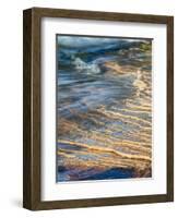 Michigan, Upper Peninsula. Sandstone on the Shore of Lake Superior-Julie Eggers-Framed Photographic Print