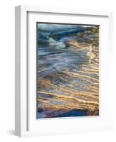 Michigan, Upper Peninsula. Sandstone on the Shore of Lake Superior-Julie Eggers-Framed Photographic Print