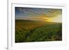 Michigan, Upper Peninsula. Sunset at Porcupine Mountains-Petr Bednarik-Framed Photographic Print