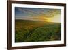 Michigan, Upper Peninsula. Sunset at Porcupine Mountains-Petr Bednarik-Framed Photographic Print