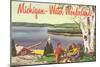 Michigan, Water Wonderland-null-Mounted Art Print