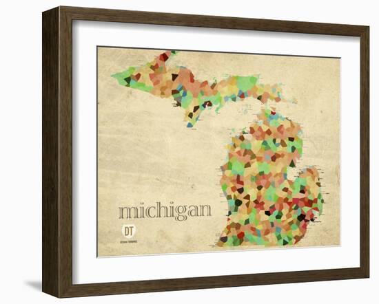 Michigan-David Bowman-Framed Giclee Print