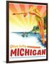 Michigan-null-Framed Giclee Print