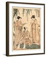 Michiyuki Tamagawa No Dan-Torii Kiyonaga-Framed Giclee Print