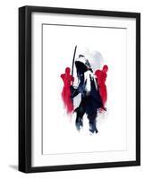 Michonne-Robert Farkas-Framed Giclee Print