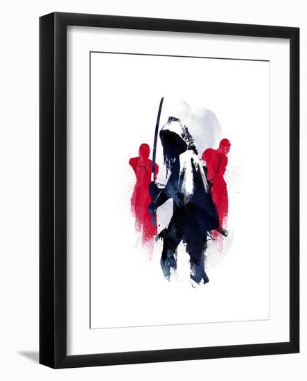 Michonne-Robert Farkas-Framed Giclee Print