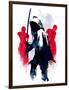 Michonne-Robert Farkas-Framed Art Print