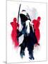 Michonne-Robert Farkas-Mounted Art Print