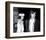 Mick Jagger and Bianca Jagger-null-Framed Art Print