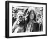 Mick Jagger and His Girl Friend, Singer Marianne Faithful Arrive at Magistrate's Court-null-Framed Premium Photographic Print