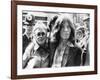 Mick Jagger and His Girl Friend, Singer Marianne Faithful Arrive at Magistrate's Court-null-Framed Photo