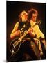 Mick Jagger and Keith Richards During a Performance by the Rolling Stones-null-Mounted Premium Photographic Print