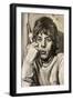 Mick Jagger, C.2021 (Acrylic on Canvas)-Blake Munch-Framed Giclee Print