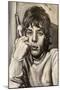 Mick Jagger, C.2021 (Acrylic on Canvas)-Blake Munch-Mounted Giclee Print