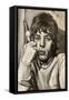Mick Jagger, C.2021 (Acrylic on Canvas)-Blake Munch-Framed Stretched Canvas