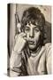 Mick Jagger, C.2021 (Acrylic on Canvas)-Blake Munch-Stretched Canvas