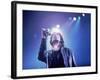 Mick Jagger During a Performance by the Rolling Stones-null-Framed Premium Photographic Print