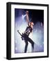 Mick Jagger During a Performance by the Rolling Stones-null-Framed Premium Photographic Print