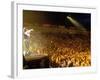 Mick Jagger During a Performance by the Rolling Stones-null-Framed Premium Photographic Print