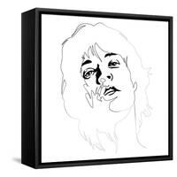 Mick Jagger I-Logan Huxley-Framed Stretched Canvas
