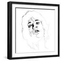 Mick Jagger I-Logan Huxley-Framed Art Print