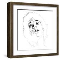 Mick Jagger I-Logan Huxley-Framed Art Print