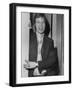 Mick Jagger in a Door-Associated Newspapers-Framed Photo