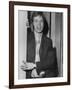 Mick Jagger in a Door-Associated Newspapers-Framed Photo