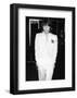 Mick Jagger in White Suit-null-Framed Art Print