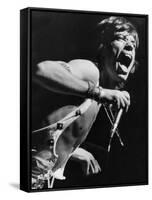 Mick Jagger Performs in Vienna-Associated Newspapers-Framed Stretched Canvas