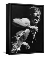 Mick Jagger Performs in Vienna-Associated Newspapers-Framed Stretched Canvas