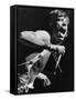 Mick Jagger Performs in Vienna-Associated Newspapers-Framed Stretched Canvas