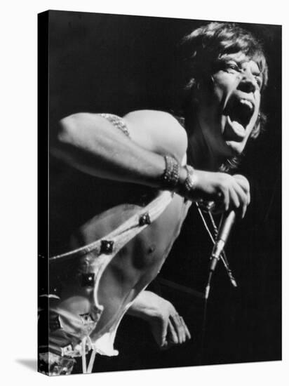 Mick Jagger Performs in Vienna-Associated Newspapers-Stretched Canvas