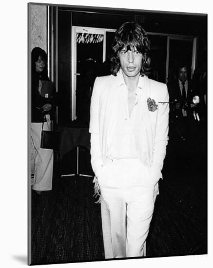 Mick Jagger-null-Mounted Art Print