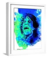 Mick Jagger-Nelly Glenn-Framed Art Print