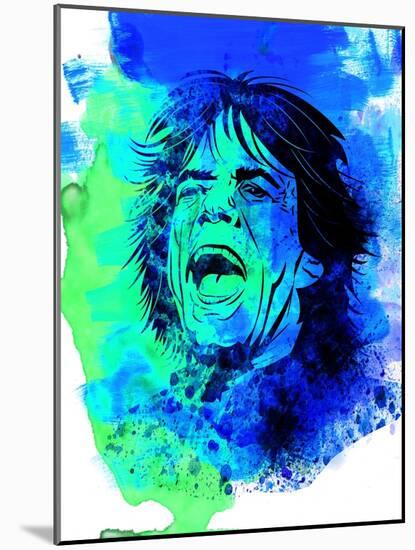 Mick Jagger-Nelly Glenn-Mounted Art Print