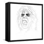 Mick Jagger-Logan Huxley-Framed Stretched Canvas